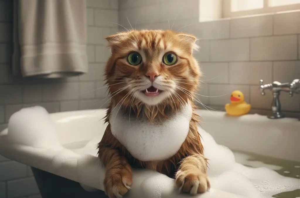 How to Give Bath to Cats – Safe Grooming Guide
